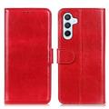 Samsung Galaxy A05s peňaženka s magnetickým uzáverom - Červená