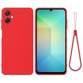 Samsung Galaxy A06 5G Liquid Silicone Case with Hand Strap