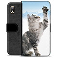 Samsung Galaxy A10 prémiové puzdro na peňaženku - Mačka