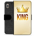 Samsung Galaxy A10 prémiové puzdro na peňaženku - Kráľ