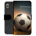 Samsung Galaxy A10 prémiové puzdro na peňaženku - Futbal