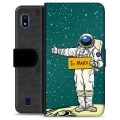 Samsung Galaxy A10 prémiové puzdro na peňaženku - Na Mars