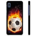 Samsung Galaxy A10 ochranný kryt - Futbalový plameň