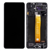 Samsung Galaxy A12 LCD displej GH82-24490A - čierna