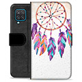 Samsung Galaxy A12 prémiové puzdro na peňaženku - Lapač snov