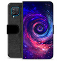 Samsung Galaxy A12 prémiové puzdro na peňaženku - Galaxia