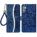 Samsung Galaxy A16 Stylish Glitter Wallet Case