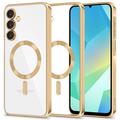 Samsung Galaxy A16 Tech-Protect MagFlex Case - MagSafe Compatible - Clear / Gold