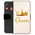 Samsung Galaxy A20e prémiové puzdro na peňaženku - Kráľovná