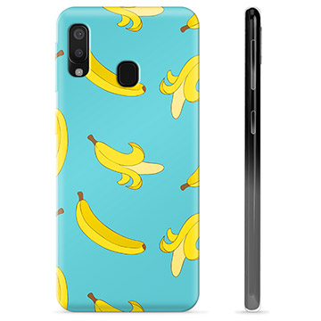 Samsung Galaxy A20e puzdro TPU - Banány