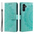 Samsung Galaxy A26 Séria Mandala Puzdro - Zelená