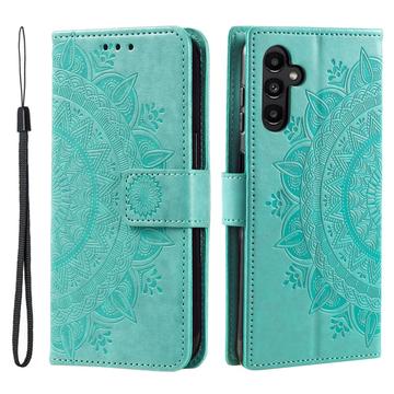 Samsung Galaxy A26 Séria Mandala Puzdro - Zelená