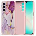 Samsung Galaxy A26 Tech-Protect Icon Silikónové Puzdro - Mramor