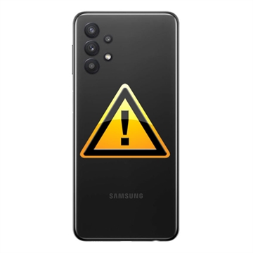 Samsung Galaxy A32 5G Opravy Krytu Batérie - čierna