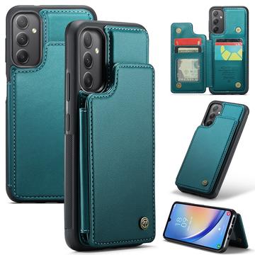 Samsung Galaxy A34 5G Caseme C22 Case RFID Card Wallet - Green