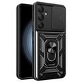 Samsung Galaxy A35 Rotary Ring Hybrid Case with Camera Shield