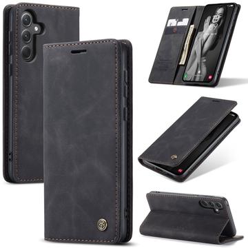 Puzdro do Peňaženky Caseme 013 Samsung Galaxy A36 - Čierne