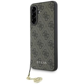 Samsung Galaxy A36 Guess 4G Charms Collection Hybridné Puzdro - Hnedá