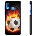 Samsung Galaxy A40 ochranný kryt - Futbalový plameň
