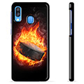 Samsung Galaxy A40 ochranný kryt - Ľadový hokej