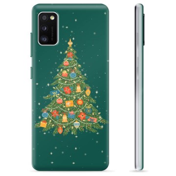 Samsung Galaxy A41 puzdro TPU - Vianočný stromček