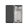 Samsung Galaxy A42 5G predný kryt a LCD displej GH82-24375A - Čierna