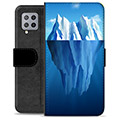 Samsung Galaxy A42 5G prémiové puzdro na peňaženku - Ľadovec
