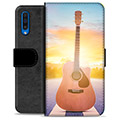Samsung Galaxy A50 prémiové puzdro na peňaženku - Gitara