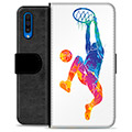 Samsung Galaxy A50 prémiové puzdro na peňaženku - Slam Dunk