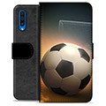 Samsung Galaxy A50 prémiové puzdro na peňaženku - Futbal