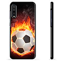 Samsung Galaxy A50 ochranný kryt - Futbalový plameň