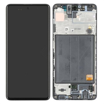 Samsung Galaxy A51 predný kryt a LCD displej GH82-21669A - Čierna