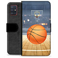 Samsung Galaxy A51 prémiové puzdro na peňaženku - Basketbal
