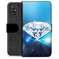 Samsung Galaxy A51 prémiové puzdro na peňaženku - Diamant