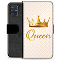 Samsung Galaxy A51 prémiové puzdro na peňaženku - Kráľovná