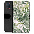 Samsung Galaxy A51 prémiové puzdro na peňaženku - Tropický