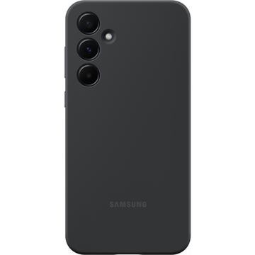 Samsung Galaxy A55 Silikónový kryt EF-PA556TBEGWW - Čierna