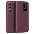 Samsung Galaxy A55 Smart Clear View Flip Case with Card Slot