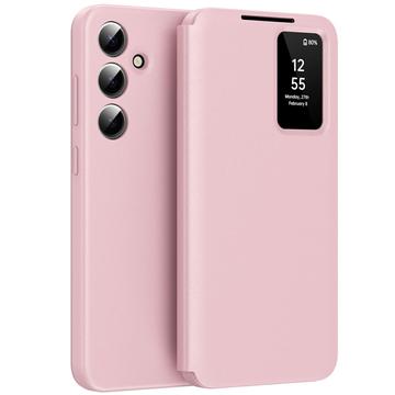 Samsung Galaxy A56 Smart Clear View Flip Case with Card Slot