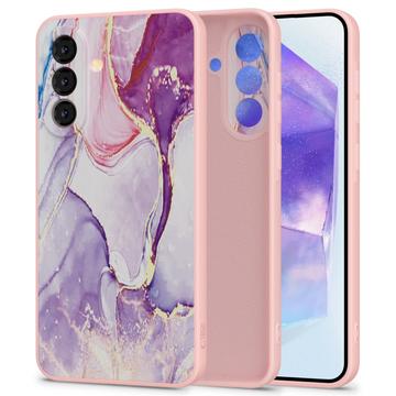 Samsung Galaxy A56 Tech-Protect Icon Silikónové Puzdro - Mramor