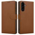 Samsung Galaxy A56 Tech-Protect Wallet Case W. Magnet & Stand - Brown