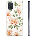 Samsung Galaxy A71 puzdro TPU - Kvetinová