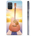 Samsung Galaxy A71 puzdro TPU - Gitara