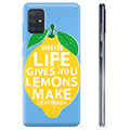 Samsung Galaxy A71 puzdro TPU - Citróny