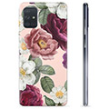Samsung Galaxy A71 puzdro TPU - Romantické kvety