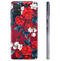 Samsung Galaxy A71 puzdro TPU - Vintage kvety