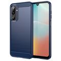 Samsung Galaxy M16 Brushed TPU Case - Carbon Fiber