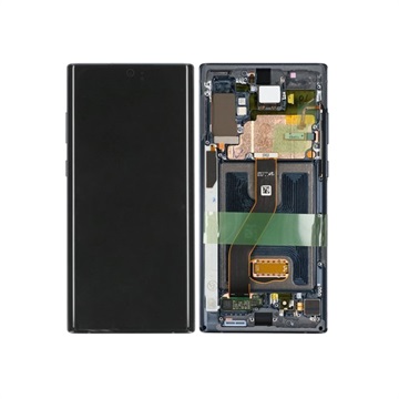 Samsung Galaxy Note10+ predný kryt a LCD displej GH82-20838A - Čierna