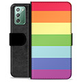 Samsung Galaxy Note20 prémiové puzdro na peňaženku - Pride