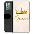 Samsung Galaxy Note20 prémiové puzdro na peňaženku - Kráľovná